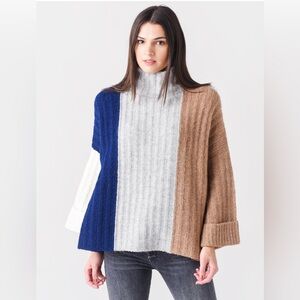 Eleven Six Talia color block poncho size XS / S